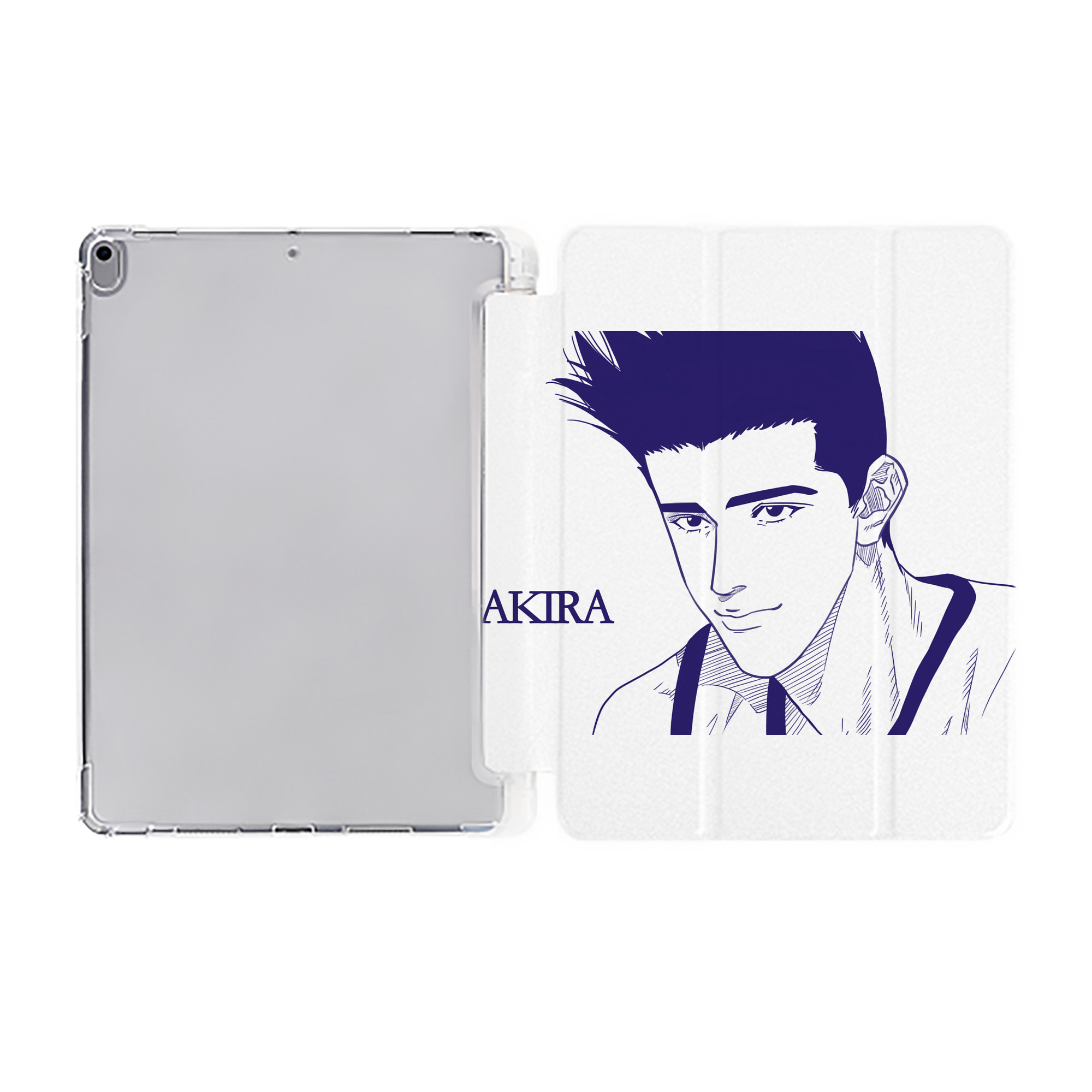 （画像用） SLAM DUNK／スラムダンク IPad ケース ペン収納付き 三つ折りスタンド PUレザー×シリコン 対応機種9.5/10.5/10.9インチ
